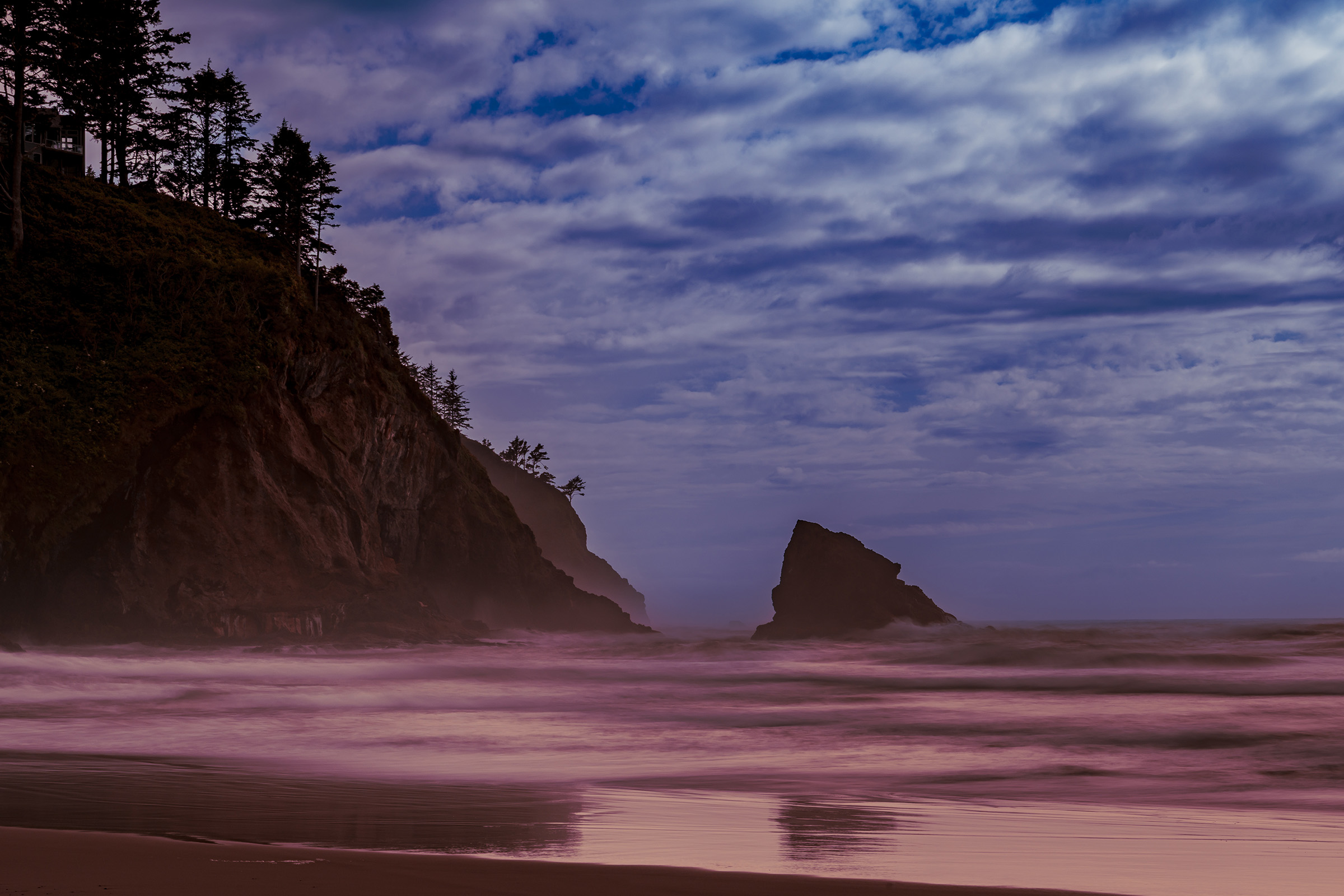 Light on the Cliff